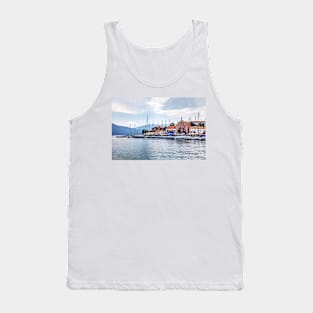 Fiscardo Harbour, Kefalonia, Greece Tank Top